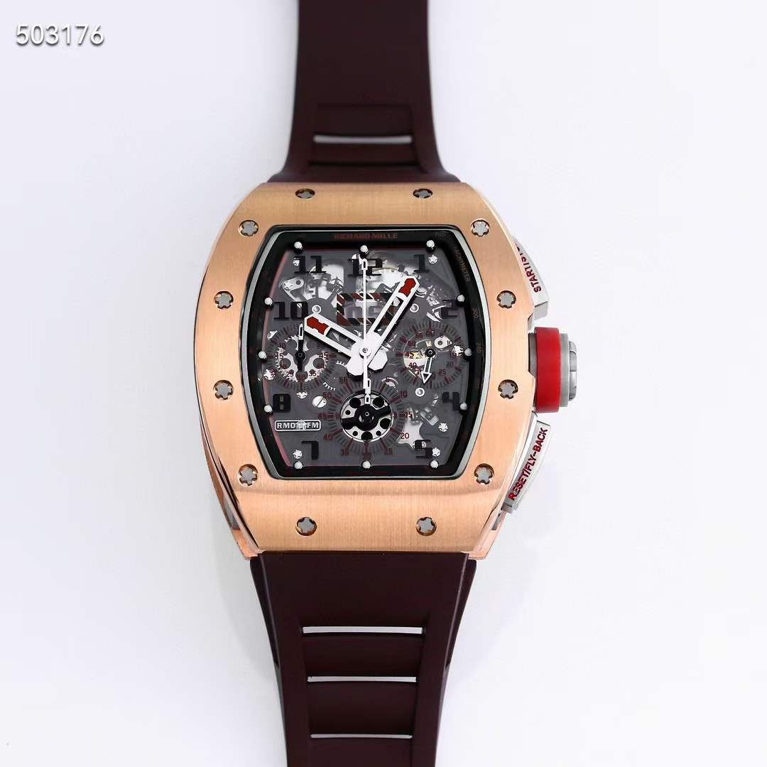 리차드밀 2023 RM011 FM 브라운스트랩 시계 워치